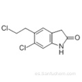 6-cloro-5- (2-cloroetil) -1,3-dihidro-2H-indol-2-ona CAS 118289-55-7